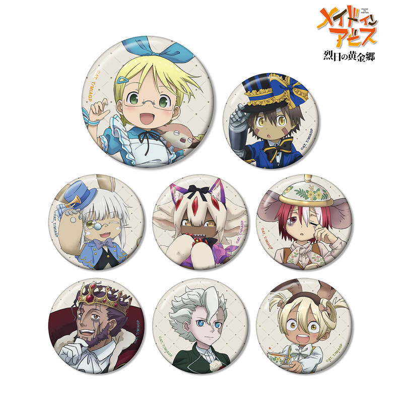 (PO) Made in Abyss: The Golden City of the Scorching Sun Original Illustration Alice in Wonderland Ver. Trading Can Badge [BOX] Image_2