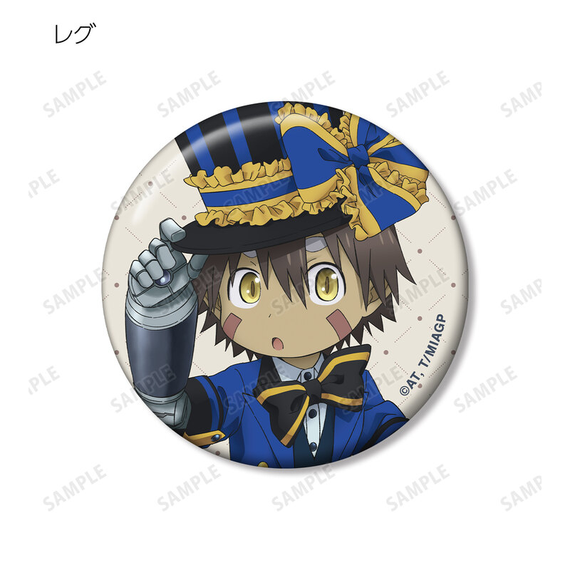(PO) Made in Abyss: The Golden City of the Scorching Sun Original Illustration Alice in Wonderland Ver. Trading Can Badge [BOX] Image_4