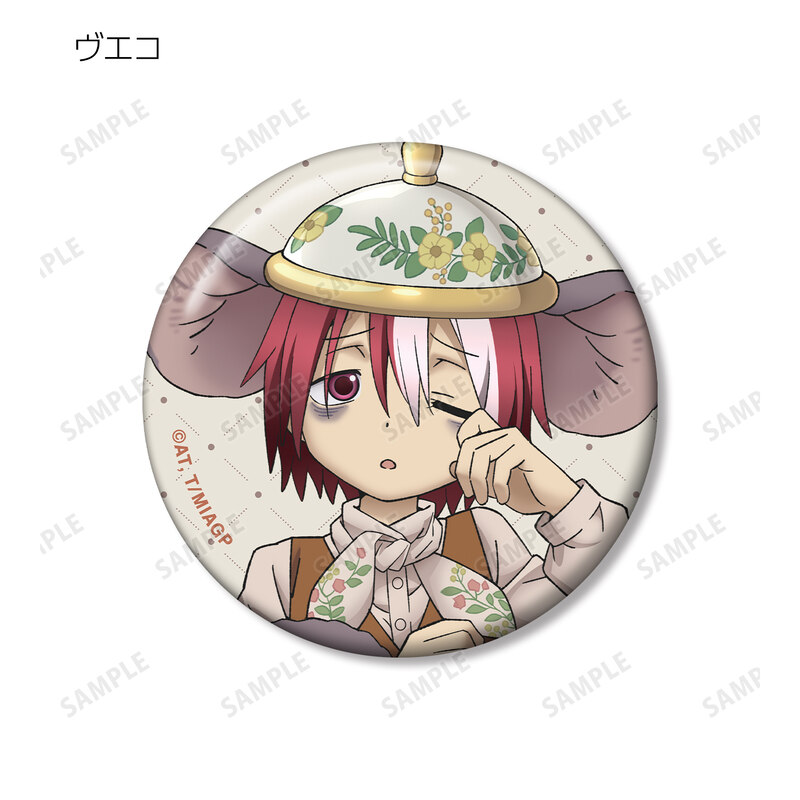 (PO) Made in Abyss: The Golden City of the Scorching Sun Original Illustration Alice in Wonderland Ver. Trading Can Badge [BOX] Image_7
