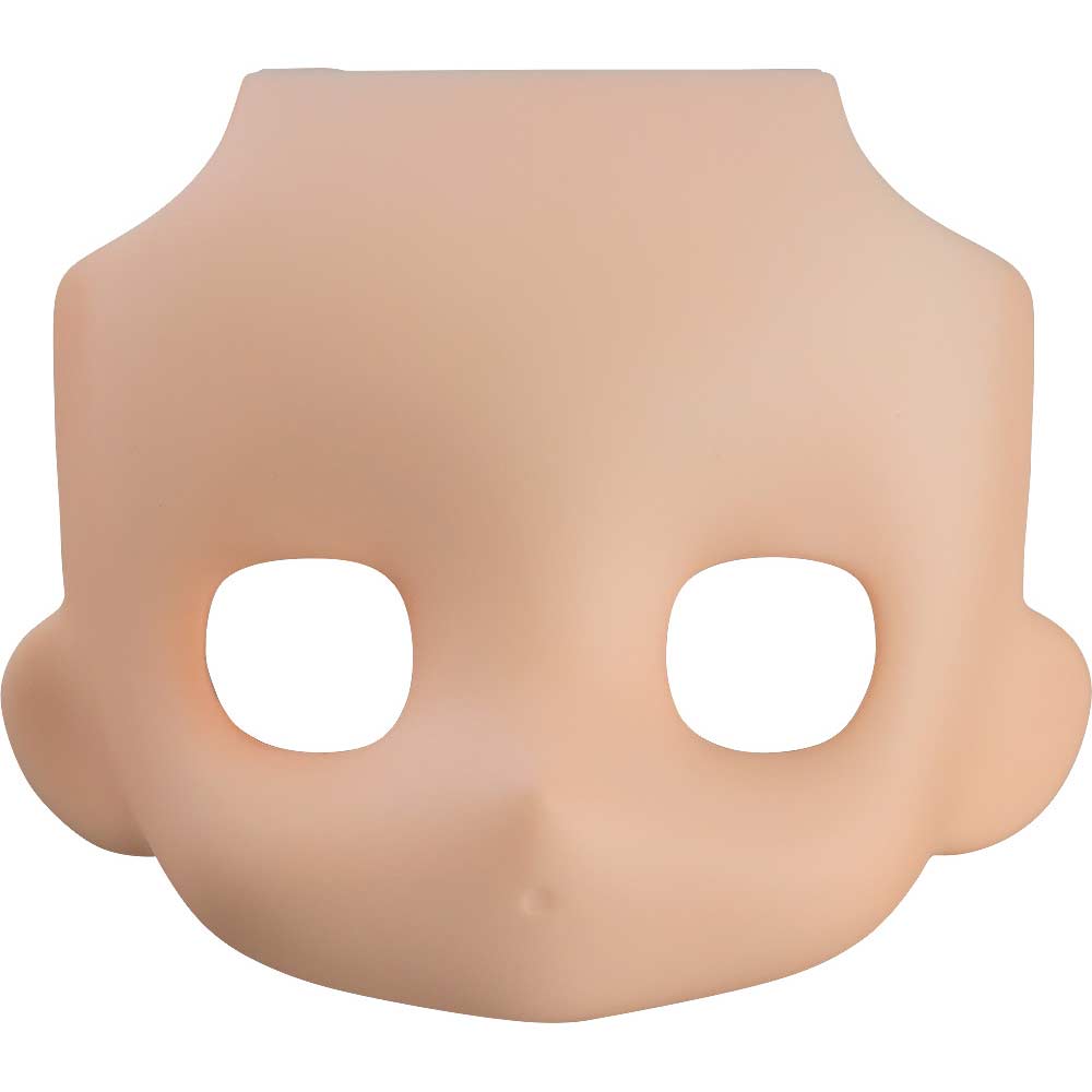 (PO) Nendoroid Doll Customizable Face Plate Narrowed Eyes: Without Makeup (Peach) Image_1