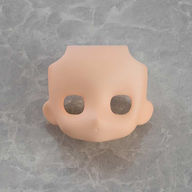 (PO) Nendoroid Doll Customizable Face Plate Narrowed Eyes: Without Makeup (Peach) Image_2