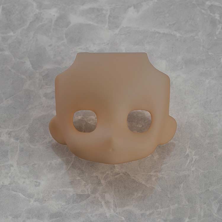 (PO) Nendoroid Doll Customizable Face Plate Narrowed Eyes: Without Makeup (Cinnamon) Image_2