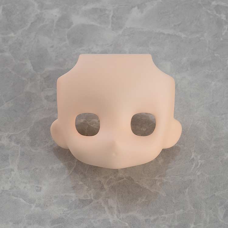 (PO) Nendoroid Doll Customizable Face Plate Narrowed Eyes: Without Makeup (Cream) Image_2