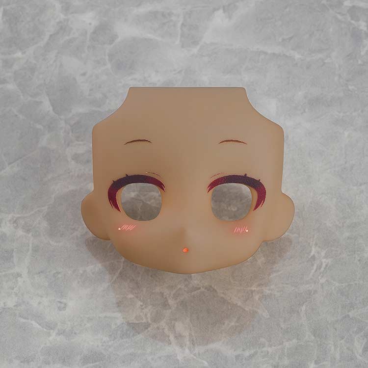 (PO) Nendoroid Doll Customizable Face Plate Narrowed Eyes: With Makeup (Cinnamon) Image_2