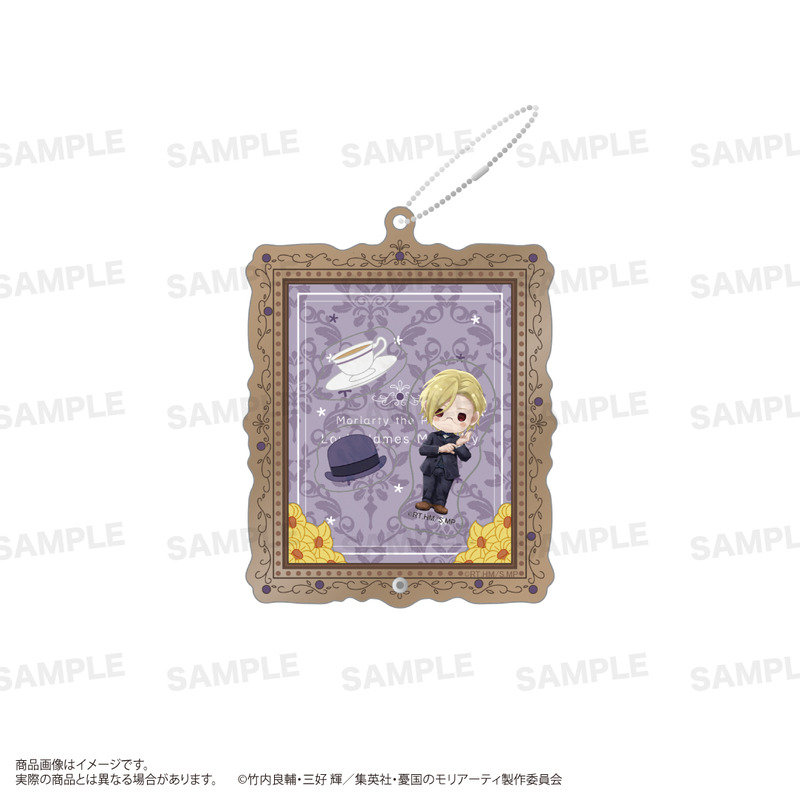 (PO) Moriarty the Patriot Shakashaka Acrylic Key Chain Charamage Louis Image_1