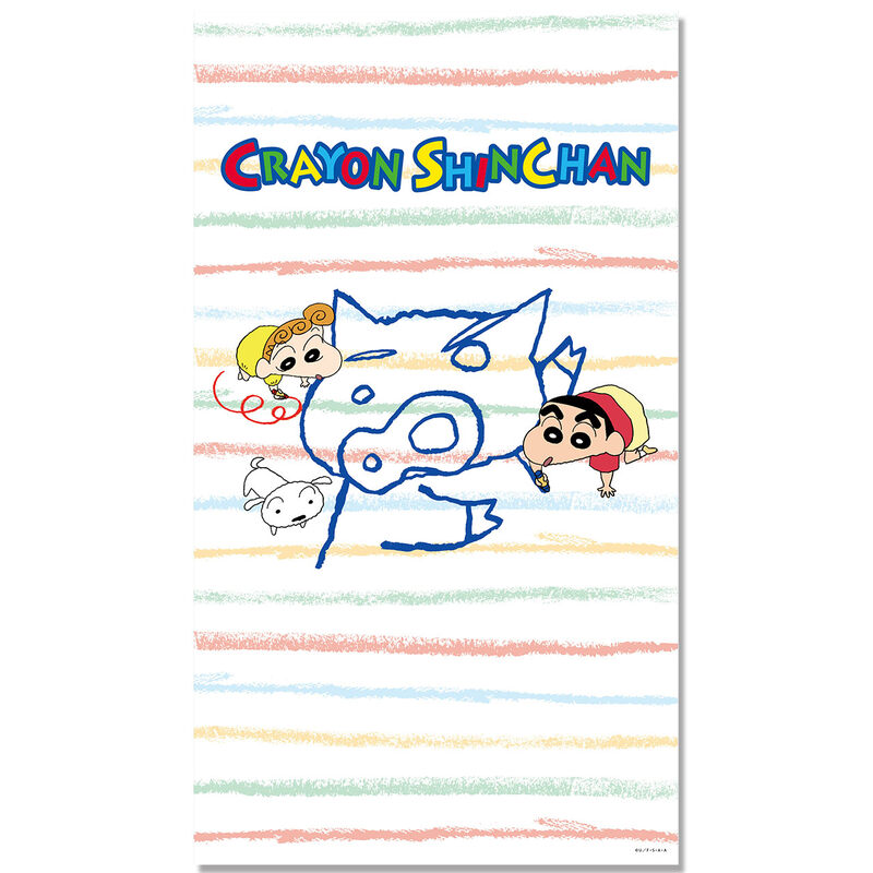(PO) Crayon Shin-chan Multi Tapestry Noren Buriburizaemon Image_1