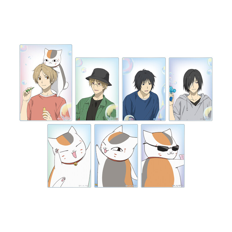 (PO) Natsume Yujincho Original Illustration Soap Bubble Ver. Trading Acrylic Card [BOX] Image_1