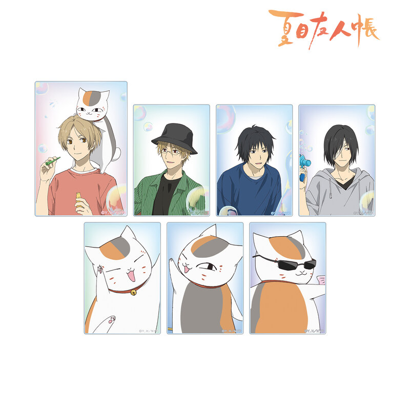 (PO) Natsume Yujincho Original Illustration Soap Bubble Ver. Trading Acrylic Card [BOX] Image_2