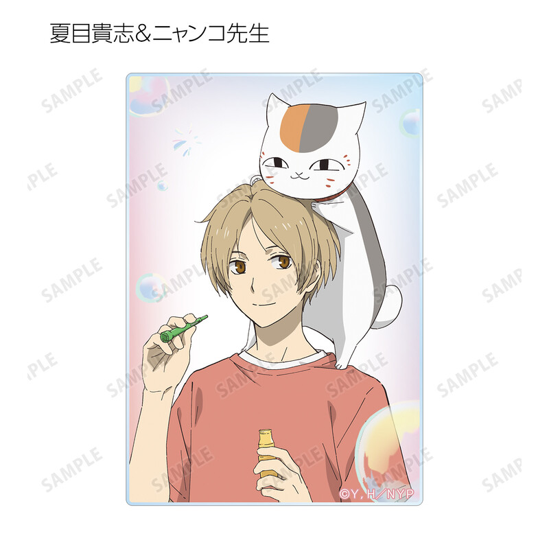 (PO) Natsume Yujincho Original Illustration Soap Bubble Ver. Trading Acrylic Card [BOX] Image_3
