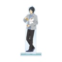 (PO) Natsume Yujincho Original Illustration Tanuma Kaname & Nyanko-sensei Winter Outfit Ver. Big Acrylic Stand Image_1