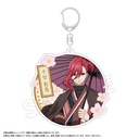 (PO) Blue Lock Retro Modern Big Round Acrylic Key Chain Chigiri Hyoma Image_1