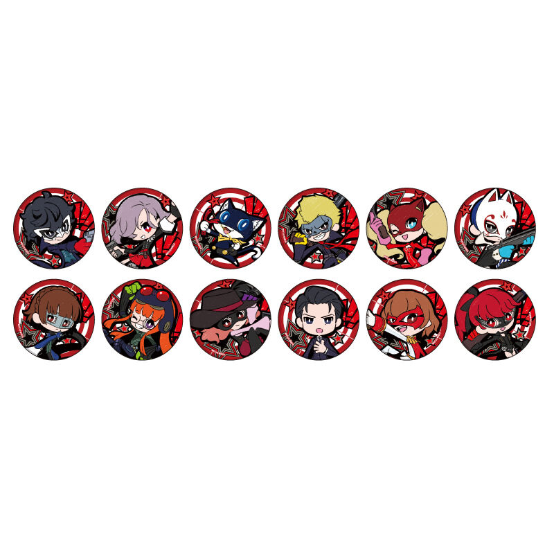 (PO) Can Badge Persona 5 Tactica 01 Graff Art Illustration [BOX] Image_1
