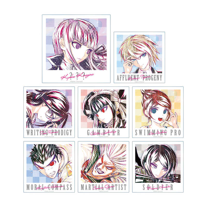 (PO) Danganronpa 1,2 Reload Trading Ani-Art Vol. 1 Acrylic Card Ver. B [BOX] Image_1
