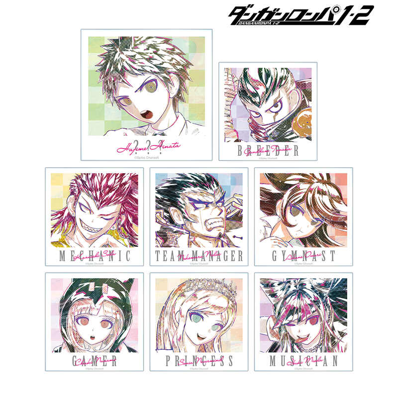 (PO) Danganronpa 1,2 Reload Trading Ani-Art Vol. 1 Acrylic Card Ver. C [BOX] Image_2