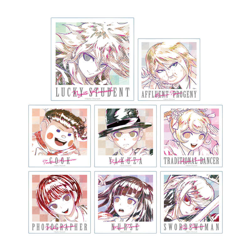 (PO) Danganronpa 1,2 Reload Trading Ani-Art Vol. 1 Acrylic Card Ver. D [BOX] Image_1