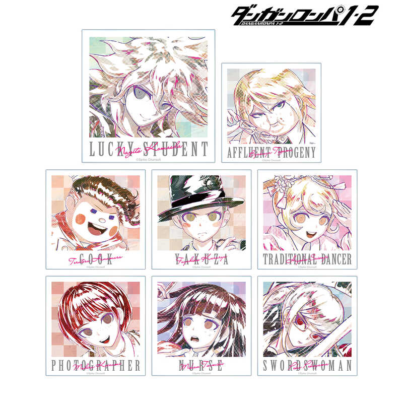 (PO) Danganronpa 1,2 Reload Trading Ani-Art Vol. 1 Acrylic Card Ver. D [BOX] Image_2