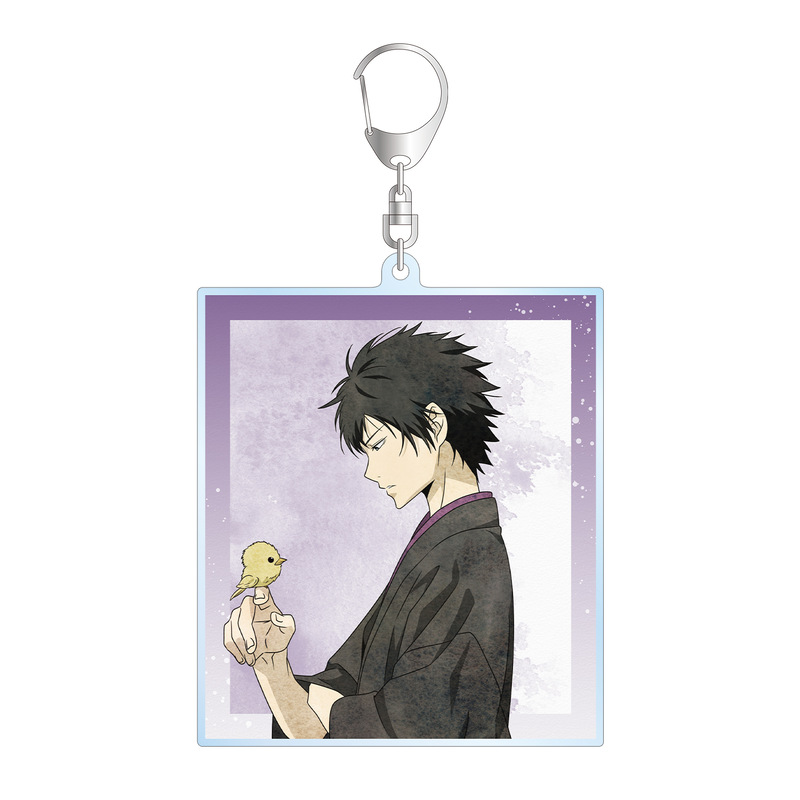 (PO) Reborn! Original Illustration Hibari Kyoya (10 Years Later) Walking Ver. Big Acrylic Key Chain Image_1