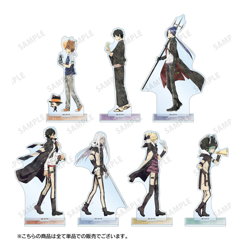 (PO) Reborn! Original Illustration Rokudo Mukuro (10 Years Later) Walking Ver. Big Acrylic Stand Image_4