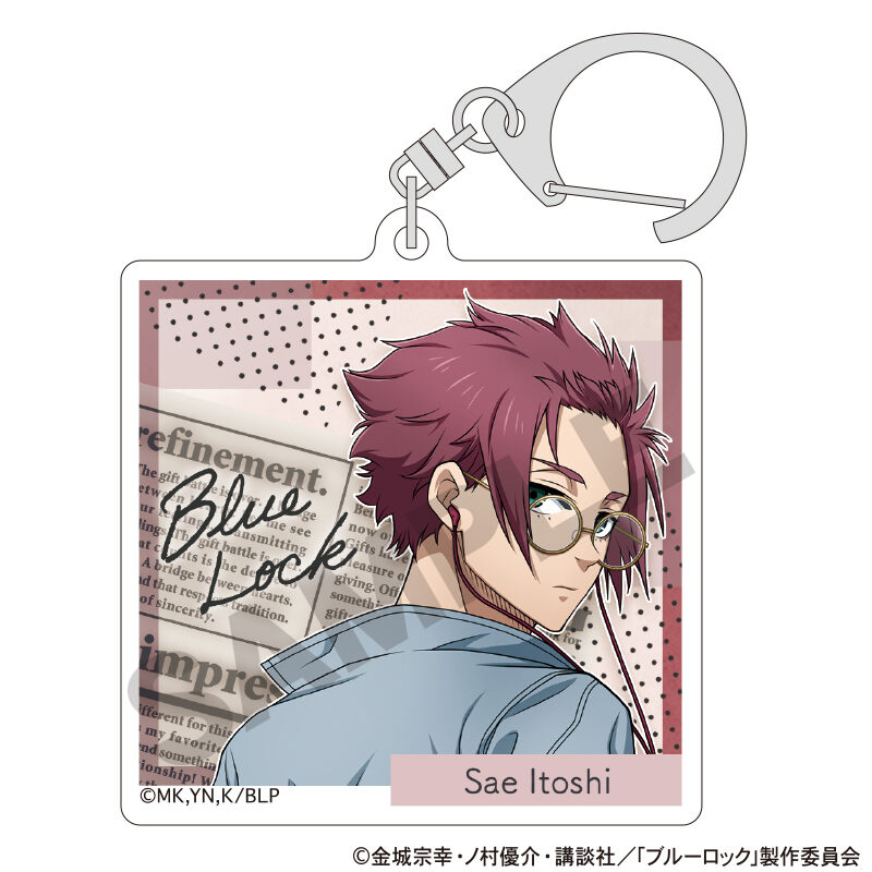 (PO) Blue Lock Trading Acrylic Key Chain Holiday Glasses [BOX] Image_7