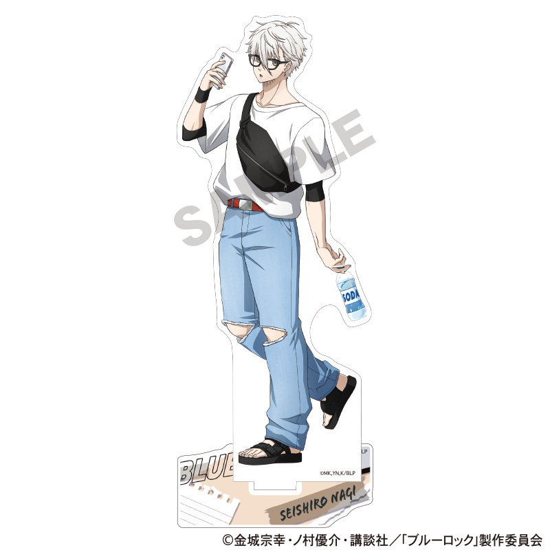 (PO) Blue Lock Acrylic Stand Nagi Seishiro Holiday Glasses Image_1