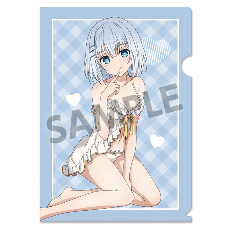 (PO) Date A Live V Original Illustration Clear File Tobiichi Origami Nightwear Ver. Image_2