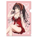(PO) Date A Live V Original Illustration Clear File Tokisaki Kurumi Nightwear Ver. Image_2