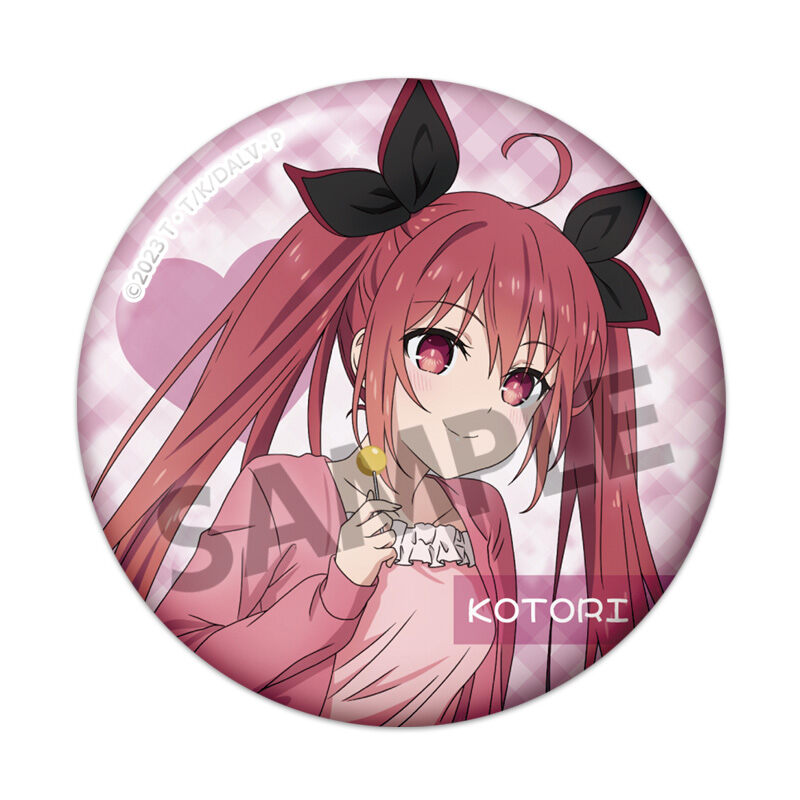 (PO) Date A Live V Original Illustration Trading Can Badge Nightwear Ver. Image_4