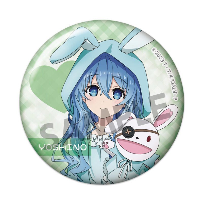 (PO) Date A Live V Original Illustration Trading Can Badge Nightwear Ver. Image_5