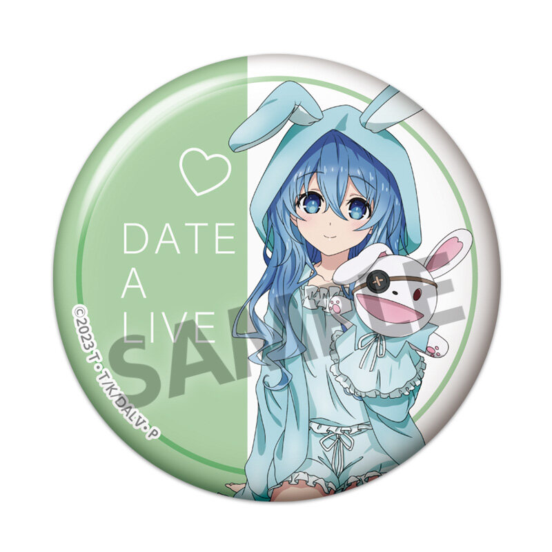 (PO) Date A Live V Original Illustration Trading Can Badge Nightwear Ver. Image_10