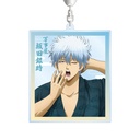 (PO) Gintama Original Illustration Sakata Gintoki Start of the Day Ver. Big Acrylic Key Chain Image_1