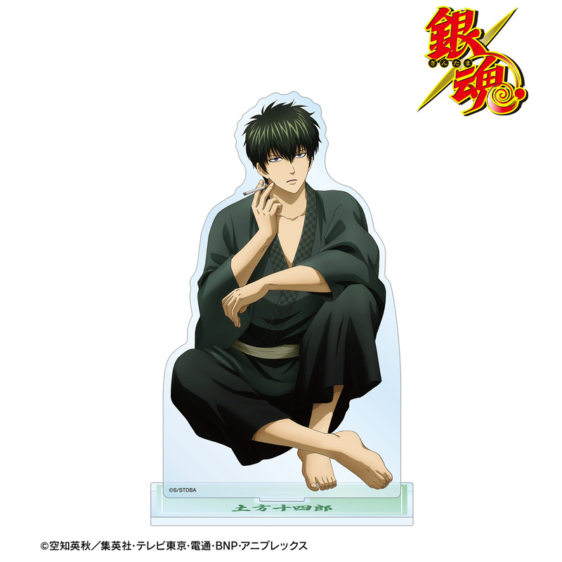 (PO) Gintama Original Illustration Hijikata Toushirou Start of the Day Ver. Big Acrylic Stand Image_2
