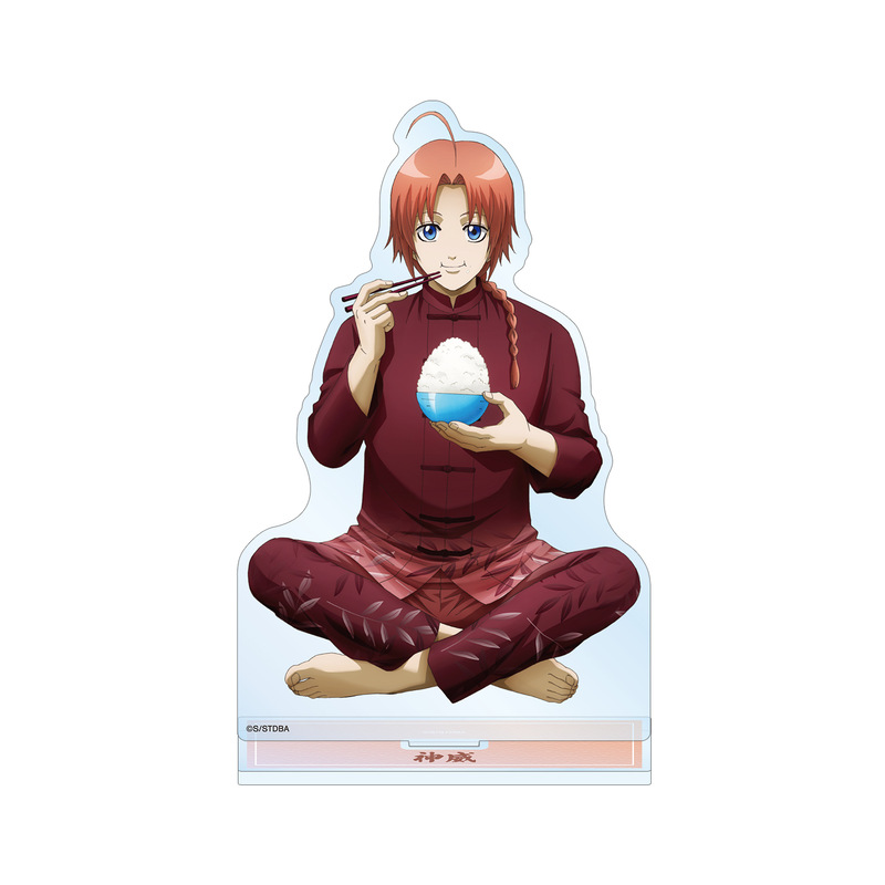 (PO) Gintama Original Illustration Kamui Start of the Day Ver. Big Acrylic Stand Image_1