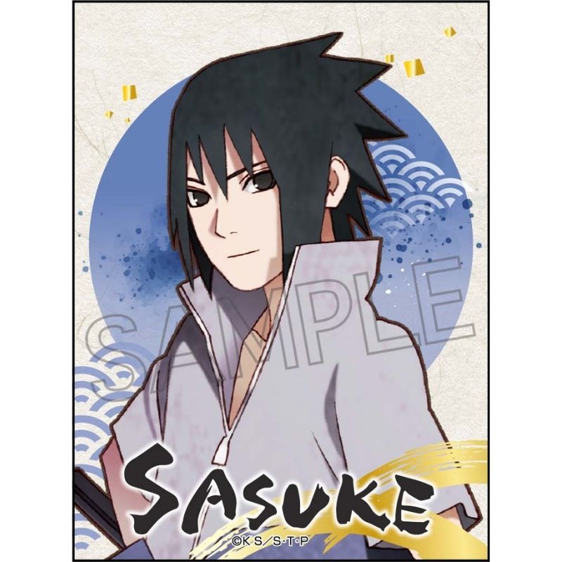(PO) NARUTO -Shippuden- Vintage Series Sticker Uchiha Sasuke Image_1