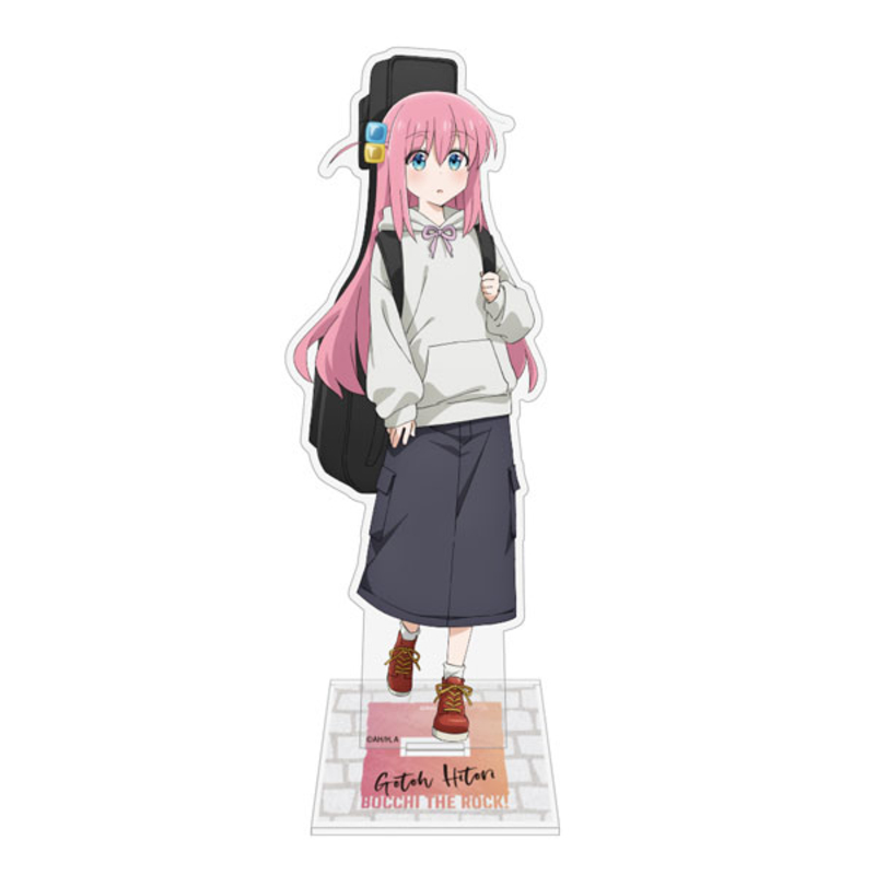 (PO) Bocchi the Rock! Original Illustration Gotoh Hitori Acrylic Stand (Large) Street Fashion Ver. Image_1