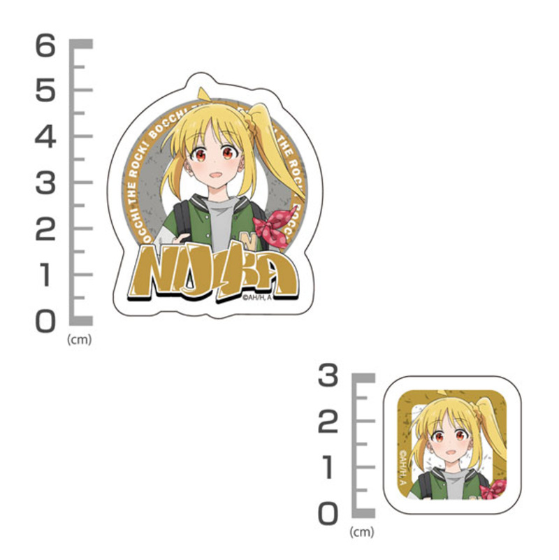 (PO) Bocchi the Rock! Original Illustration Ijichi Nijika Mini Sticker Set Street Fashion Ver. Image_3
