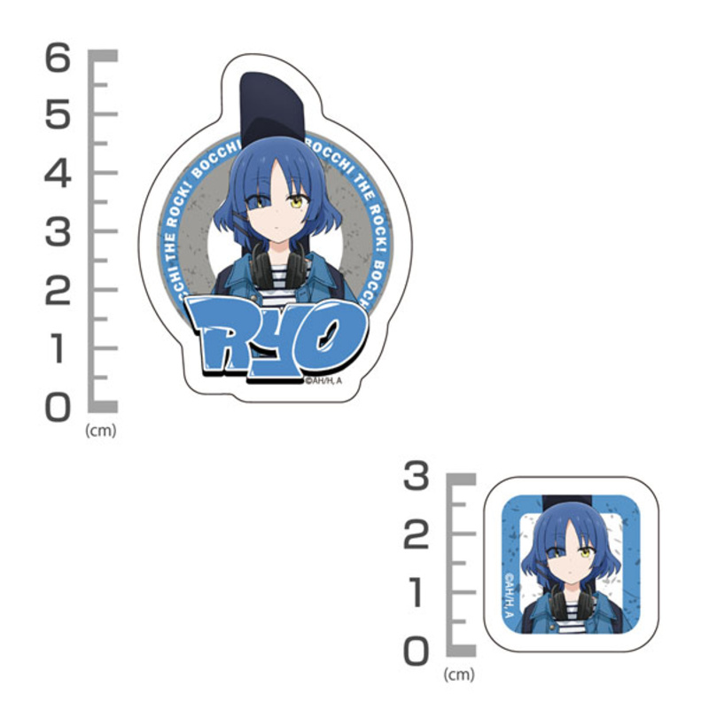 (PO) Bocchi the Rock! Original Illustration Yamada Ryo Mini Sticker Set Street Fashion Ver. Image_3