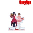 (PO) Kill la Kill Original Illustration Matoi Ryuko & Mankanshoku Mako 10th Anniversary Dress-up Ver. Big Acrylic Stand with Parts Image_2