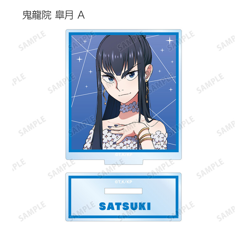 (PO) Kill la Kill Original Illustration 10th Anniversary Dress-up Ver. Trading Acrylic Stand [BOX] Image_4