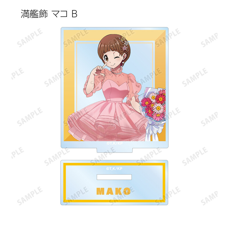 (PO) Kill la Kill Original Illustration 10th Anniversary Dress-up Ver. Trading Acrylic Stand [BOX] Image_8