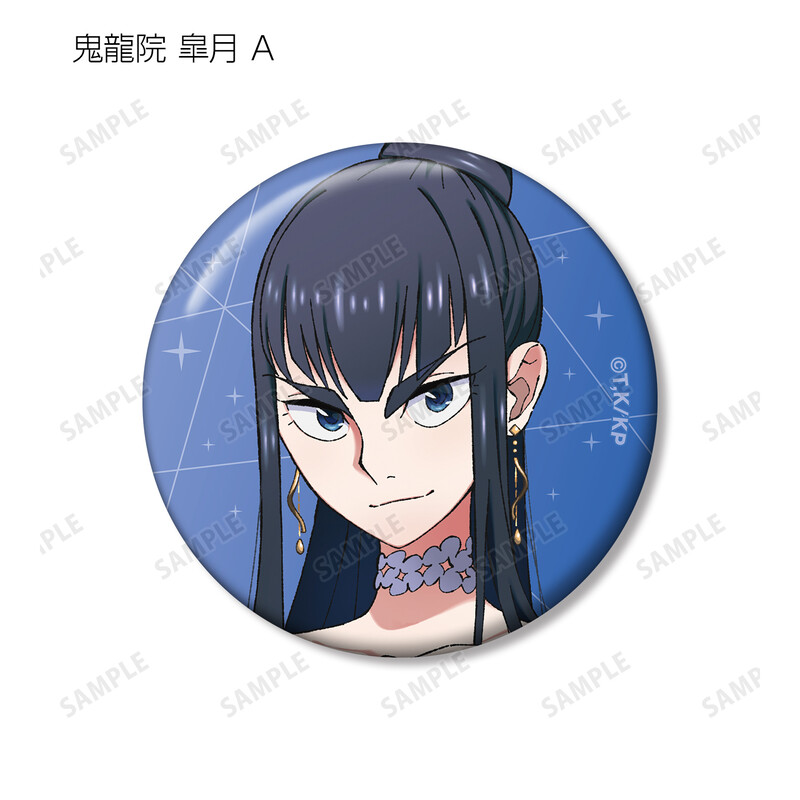 (PO) Kill la Kill Original Illustration 10th Anniversary Dress-up Ver. Trading Can Badge [BOX] Image_4