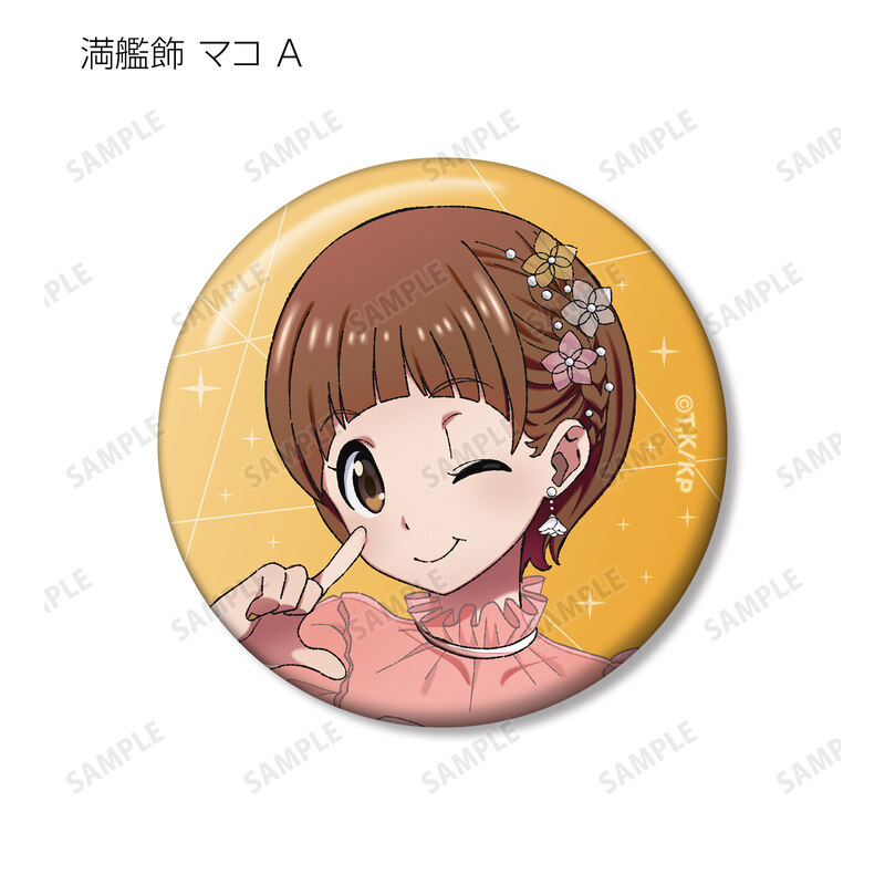 (PO) Kill la Kill Original Illustration 10th Anniversary Dress-up Ver. Trading Can Badge [BOX] Image_5