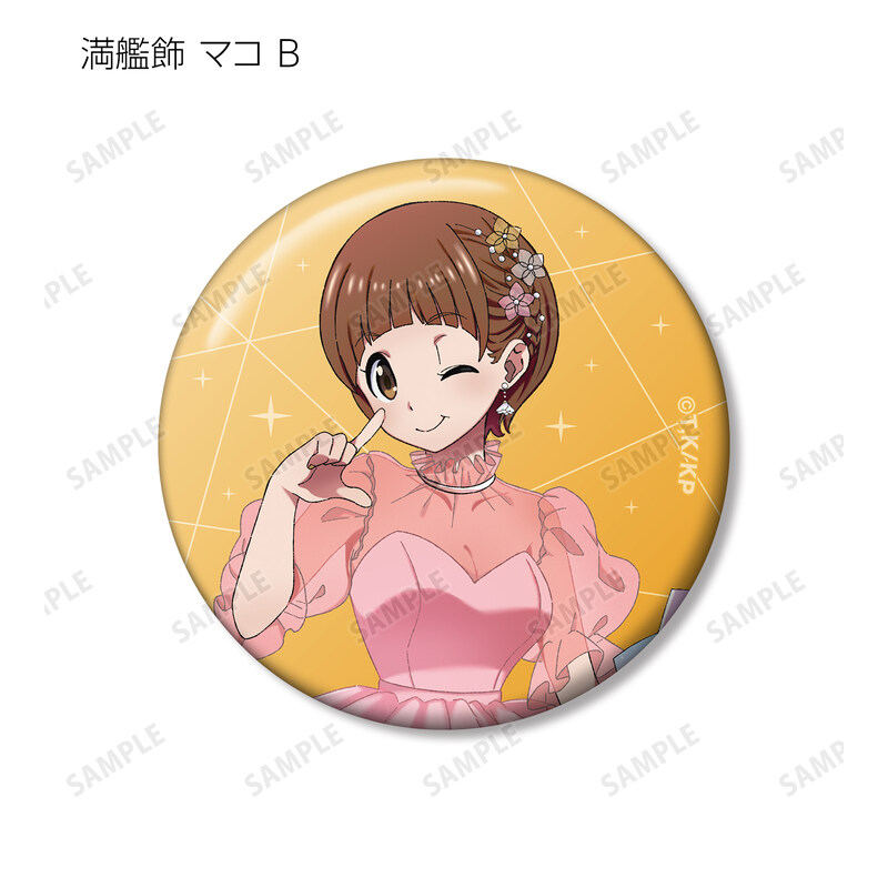 (PO) Kill la Kill Original Illustration 10th Anniversary Dress-up Ver. Trading Can Badge [BOX] Image_8