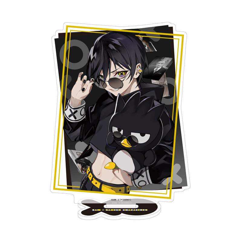 (PO) Acrylic Stand LAM x Sanrio Characters 02 Bad Badtz-Maru (Life-Size Illustration) Image_1