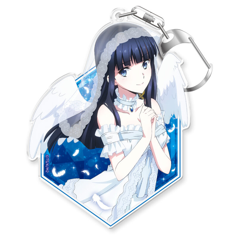 (PO) The Irregular at Magic High School: Visitor Arc Acrylic Key Chain Shiba Miyuki Angel Ver. Image_2