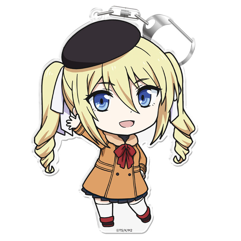 (PO) The Irregular at Magic High School: Visitor Arc Puni Colle! Key Chain (with Stand) Angelina Kudou Shields Casual Outfit Ver. Image_2