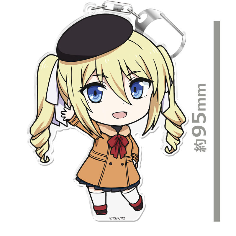 (PO) The Irregular at Magic High School: Visitor Arc Puni Colle! Key Chain (with Stand) Angelina Kudou Shields Casual Outfit Ver. Image_3