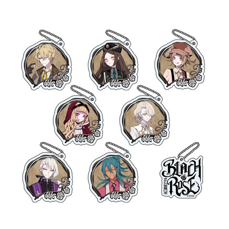 (PO) maimai Deluxe Trading Acrylic Key Chain BLACK ROSE [BOX] Image_1
