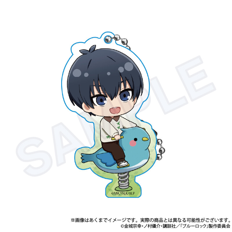 (PO) Blue Lock Trading Acrylic Key Chain Playground Equipment Ver. [BOX] Image_2