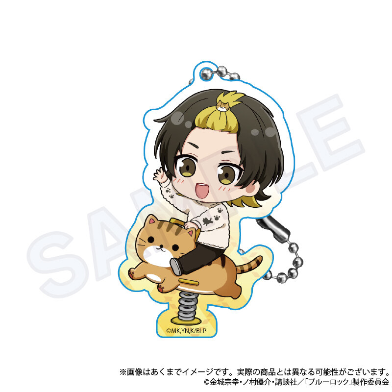 (PO) Blue Lock Trading Acrylic Key Chain Playground Equipment Ver. [BOX] Image_3