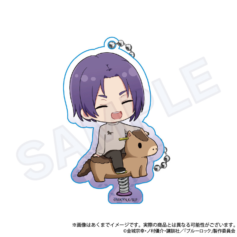 (PO) Blue Lock Trading Acrylic Key Chain Playground Equipment Ver. [BOX] Image_7